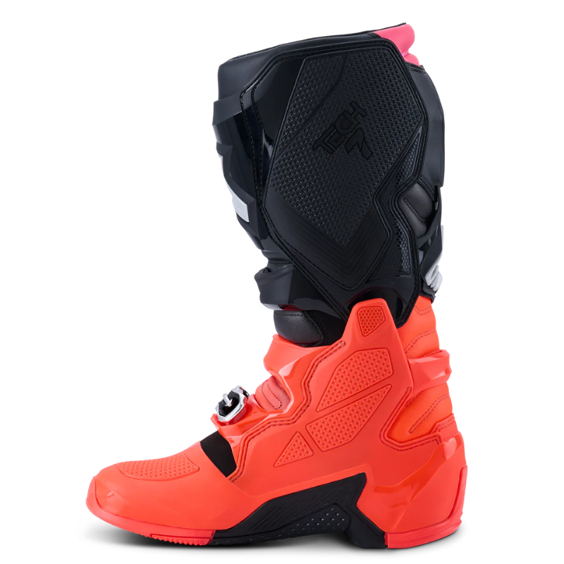 Alpinestars Tech 7 Boots 2025 Black/Red Fluo/Pink Fluo