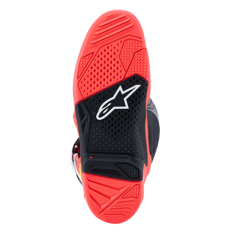 Alpinestars Tech 7 Boots 2025 Black/Red Fluo/Pink Fluo
