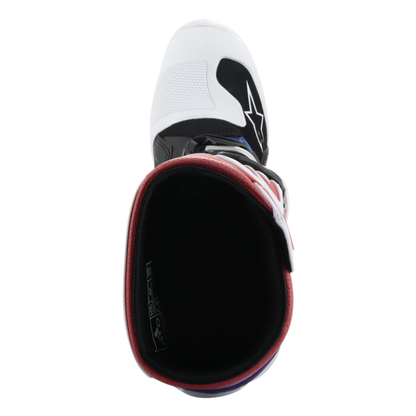 Alpinestars Tech 7S Youth Boots Black/White/Rainbow