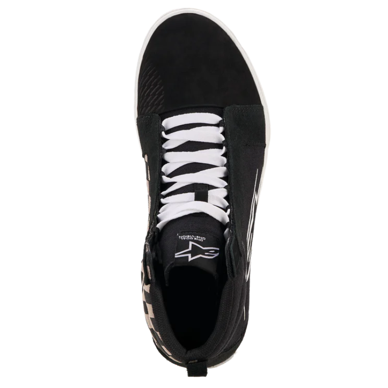 Alpinestars Ride-63 Canvas Shoes Black/Cool Grey/Check