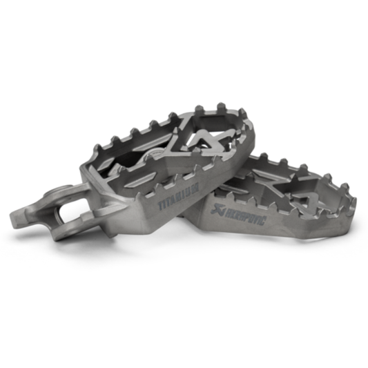 Akrapovic Honda Footpegs Titanium