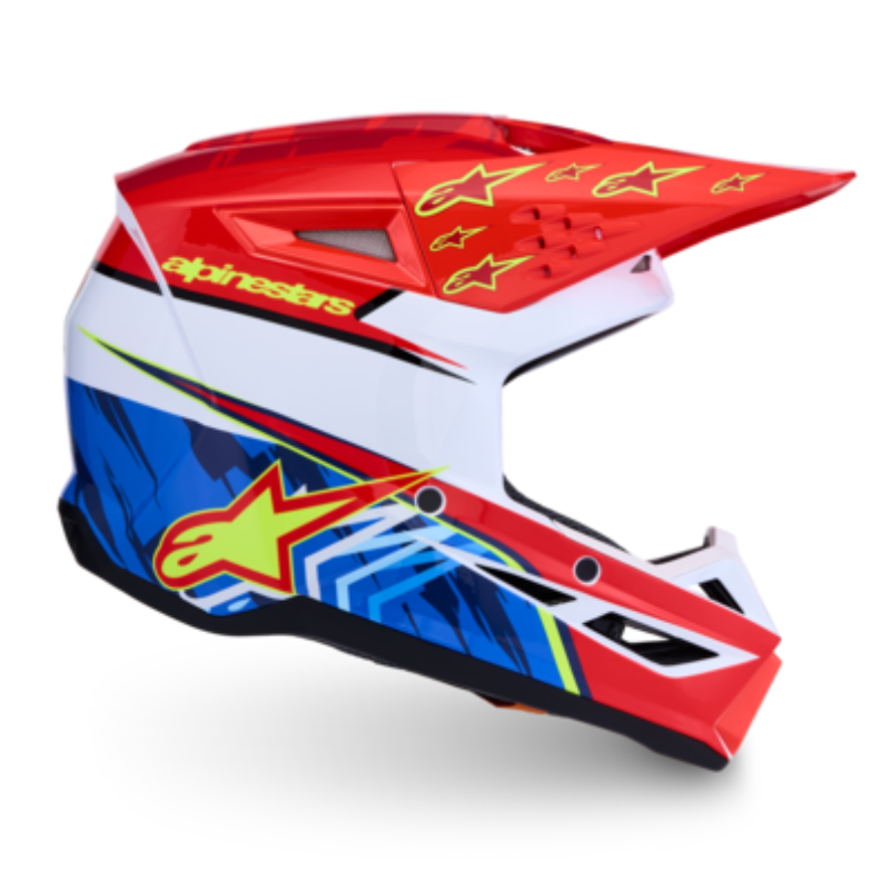 Supertech M3 (Youth) Flacon Helmet Red/White/Black/Yellow