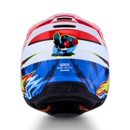 Supertech M3 (Youth) Flacon Helmet Red/White/Black/Yellow