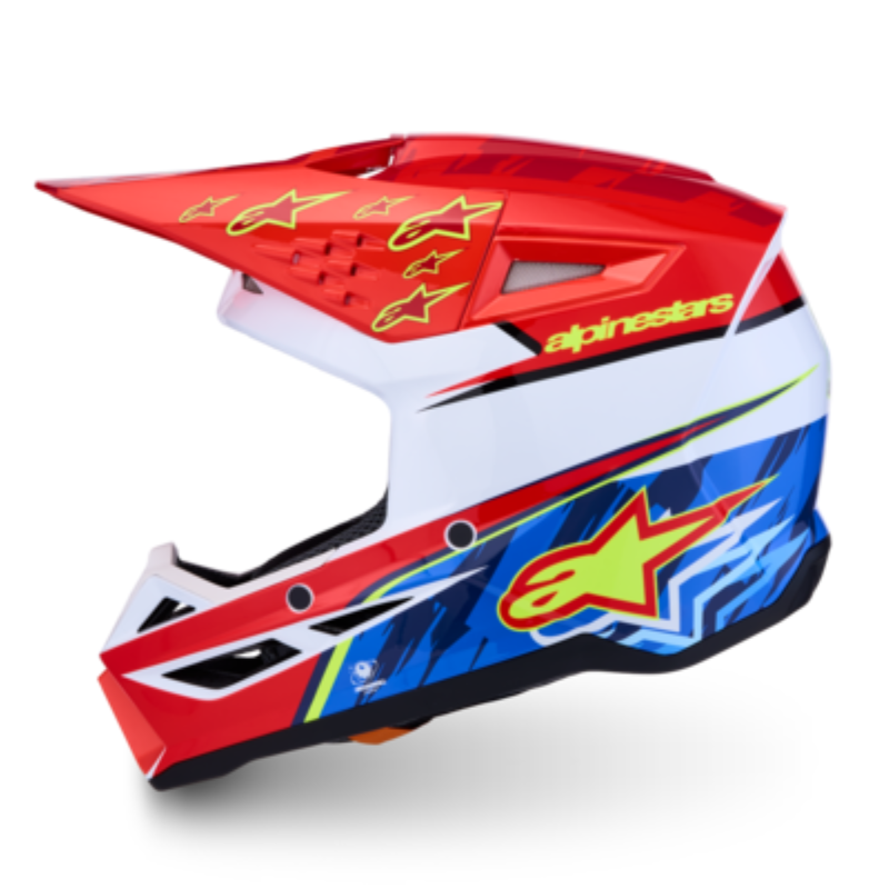 Supertech M3 (Youth) Flacon Helmet Red/White/Black/Yellow