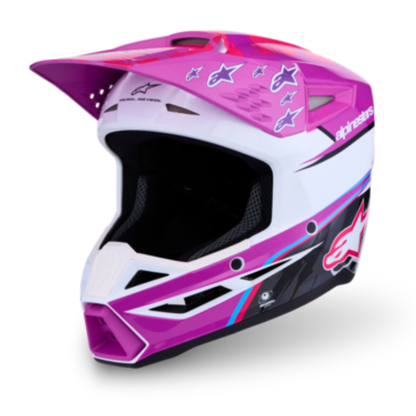 Supertech M3 (Youth) Flacon Helmet Purple/White/Black/Pink