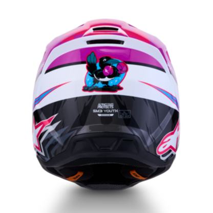 Supertech M3 (Youth) Flacon Helmet Purple/White/Black/Pink