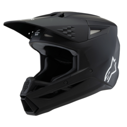 Supertech M3 (Youth) Helmet Solid Matte Black