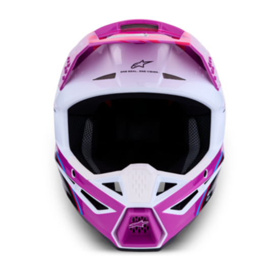 Supertech M3 Falcon Helmet Purple/White/Black/Pink