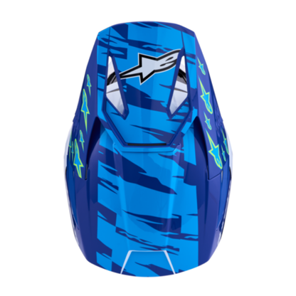 Supertech M3 Falcon Helmet Blue/White/Black/Purple