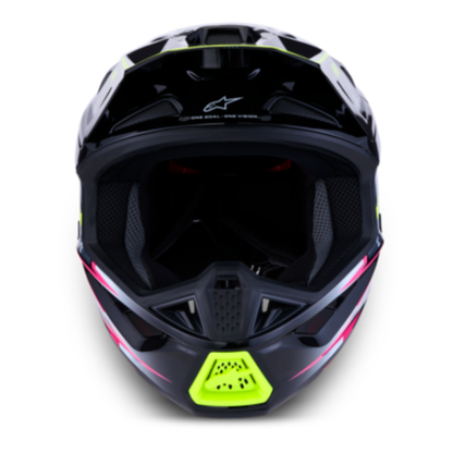 Supertech M7 Blaster Helmet Black/Grey/White/Yellow