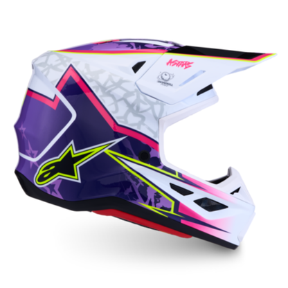 Supertech M7 Blaster Helmet Purple/Pink/White