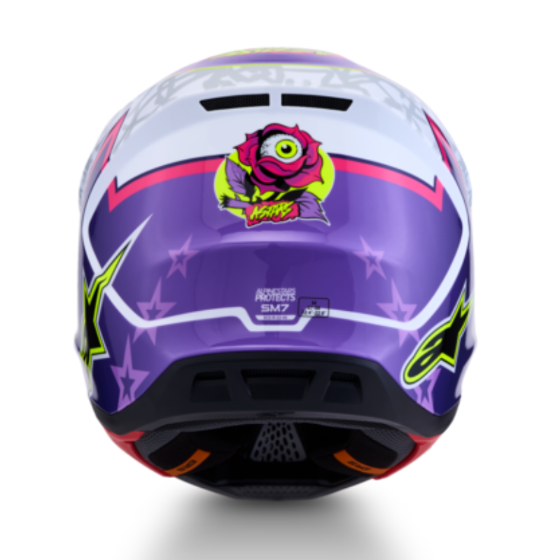 Supertech M7 Blaster Helmet Purple/Pink/White