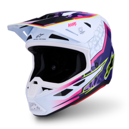 Supertech M7 Blaster Helmet Purple/Pink/White
