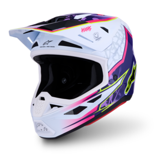 Supertech M7 Blaster Helmet Purple/Pink/White