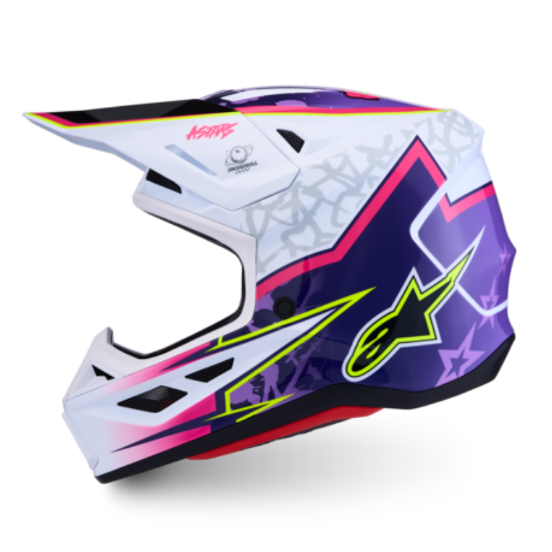 Supertech M7 Blaster Helmet Purple/Pink/White
