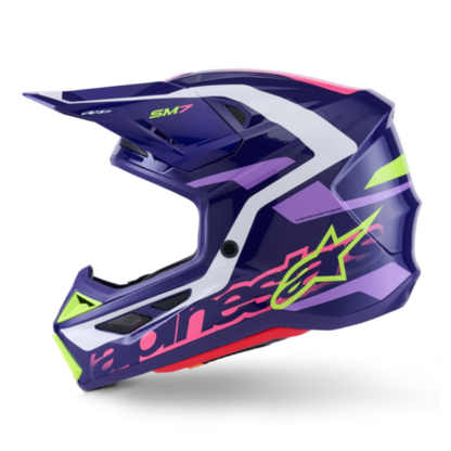 Supertech M7 Deed Helmet Purple/Pink