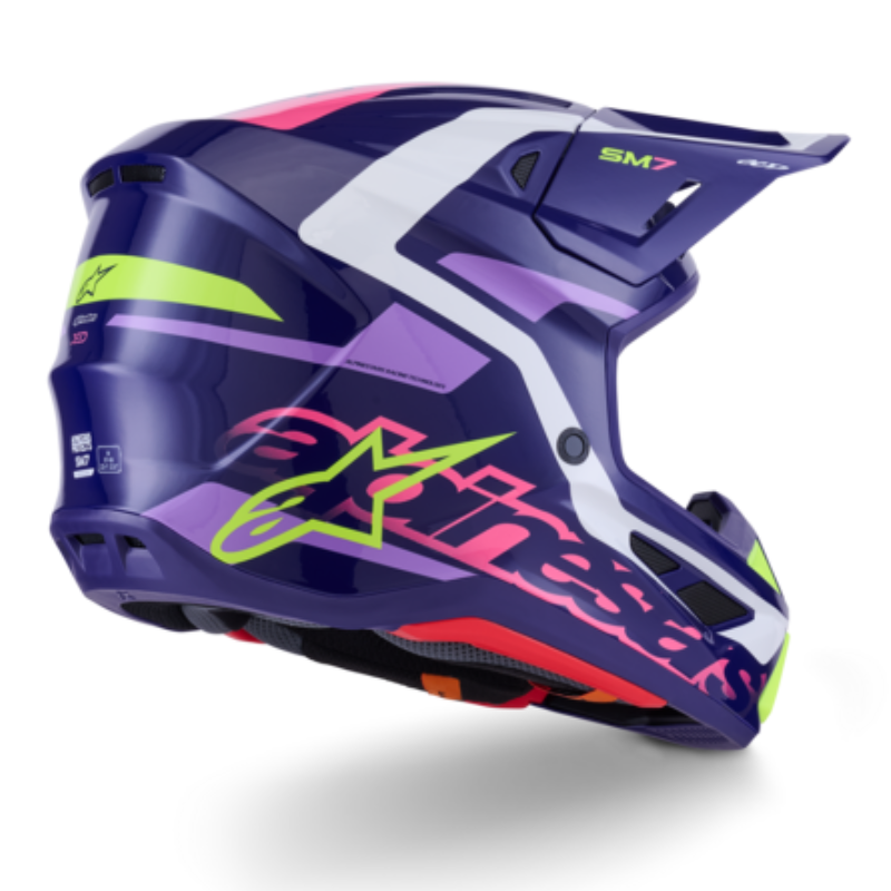 Supertech M7 Deed Helmet Purple/Pink