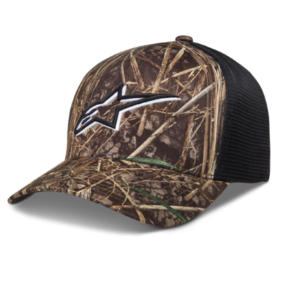 Alpinestars Thicket Real Tree Trucker Hat Camo/Black