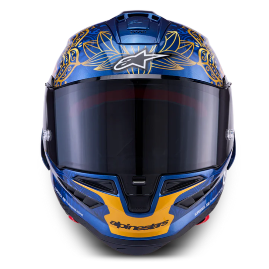 Alpinestars Supertech R10 Martinator Thai Helmet Blue/Black/Red/Gold