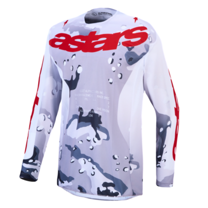 Alpinestars 2027 Racer Air Lone Grey Camo/White/Red
