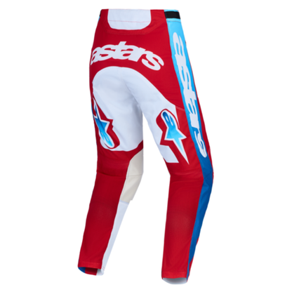 Alpinestars 2027 Racer Hunt Pants White/Fire Red/Ucla Blue