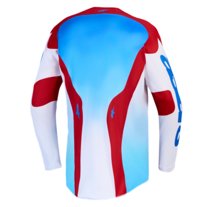 Alpinestars 2027 Racer Hunt Jersey White/Fire Red/Ucla Blue