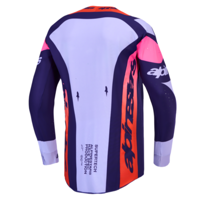 Alpinestars 2027 Supertech Dyna Jersey Violet/Purple/Pink