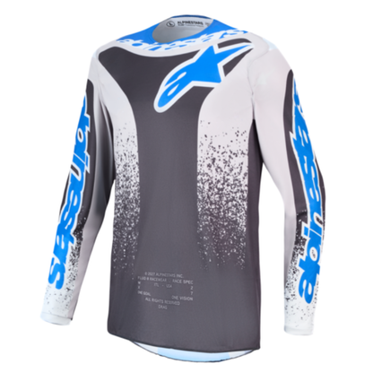 Alpinestars 2027 Fluid Drag Jersey Light Greystone/Light Lilac/Ucla Blue