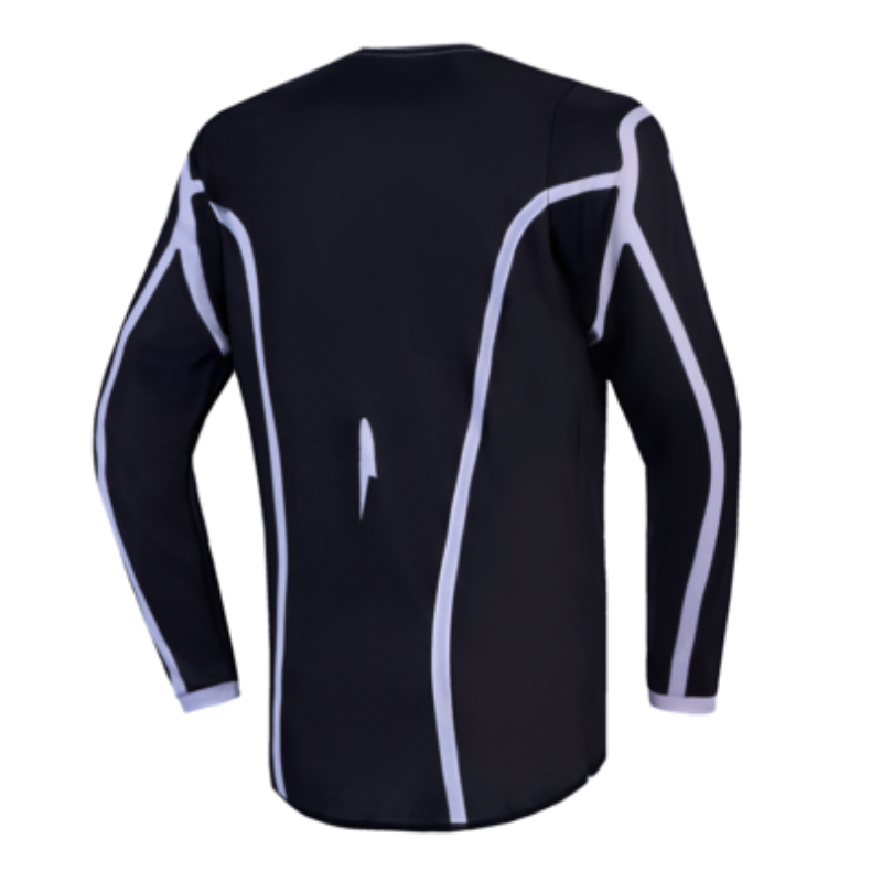 Alpinestars 2027 Youth Fluid Apex V2 Jersey Black/Silver
