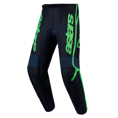Alpinestars 2027 Fluid Apex V2 Pants Black/Green Fluo