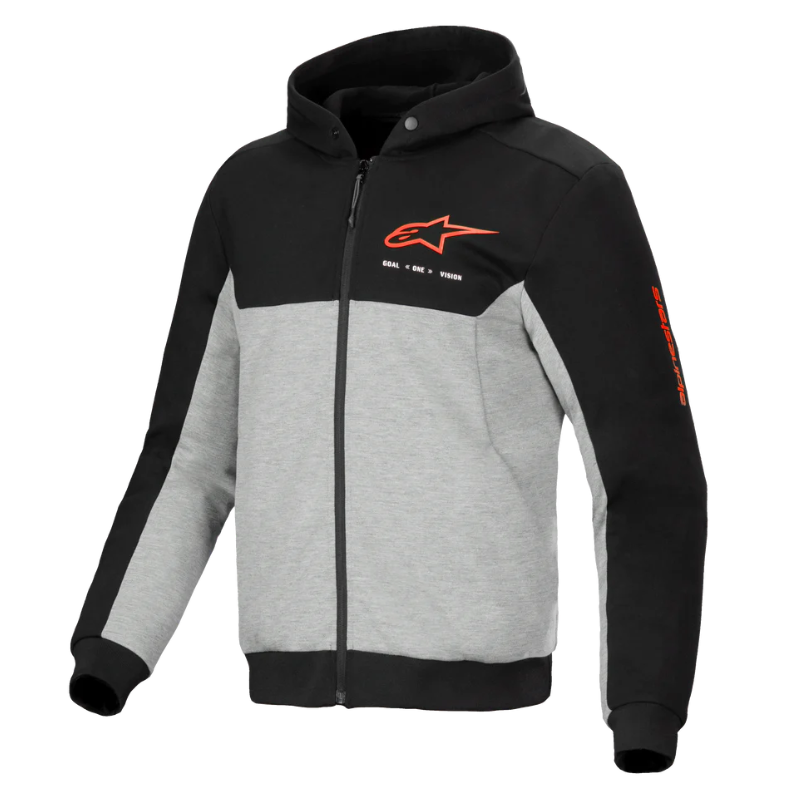 Alpinestars Chrome Sport V2 Hoodie Black/Grey/Red