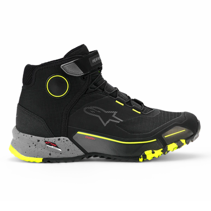 Alpinestars CR-X Drystar Riding Black/Dark Grey/Yellow