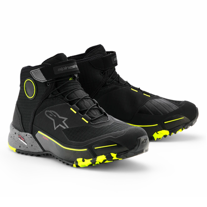Alpinestars CR-X Drystar Riding Black/Dark Grey/Yellow