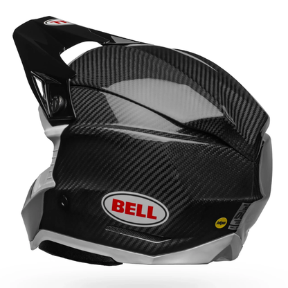 Bell Moto-10 Spherical Solid Black/White ECE 22.06