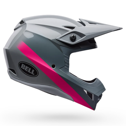 Bell Youth MX-10 Mips Aviator Grey/Pink