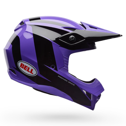 Bell Youth MX-10 Mips Talon Purple