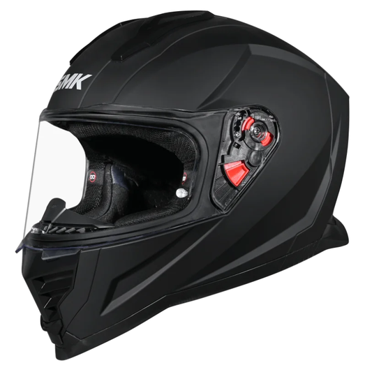 SMK Nova Helmet Matte Black MA200