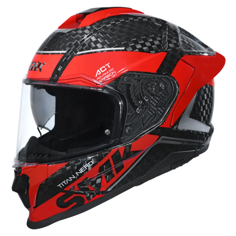 SMK Titan Carbon Nero Helmet GL263