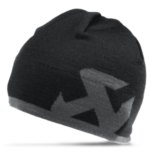 Akrapovic Beanie Knit Cap Black/Grey