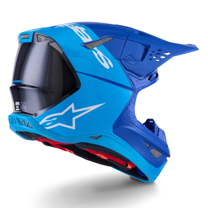 Supertech M10 Flood Met Blue/Med Blue/Black Carbon Matte & Glossy