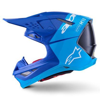 Supertech M10 Flood Met Blue/Med Blue/Black Carbon Matte & Glossy