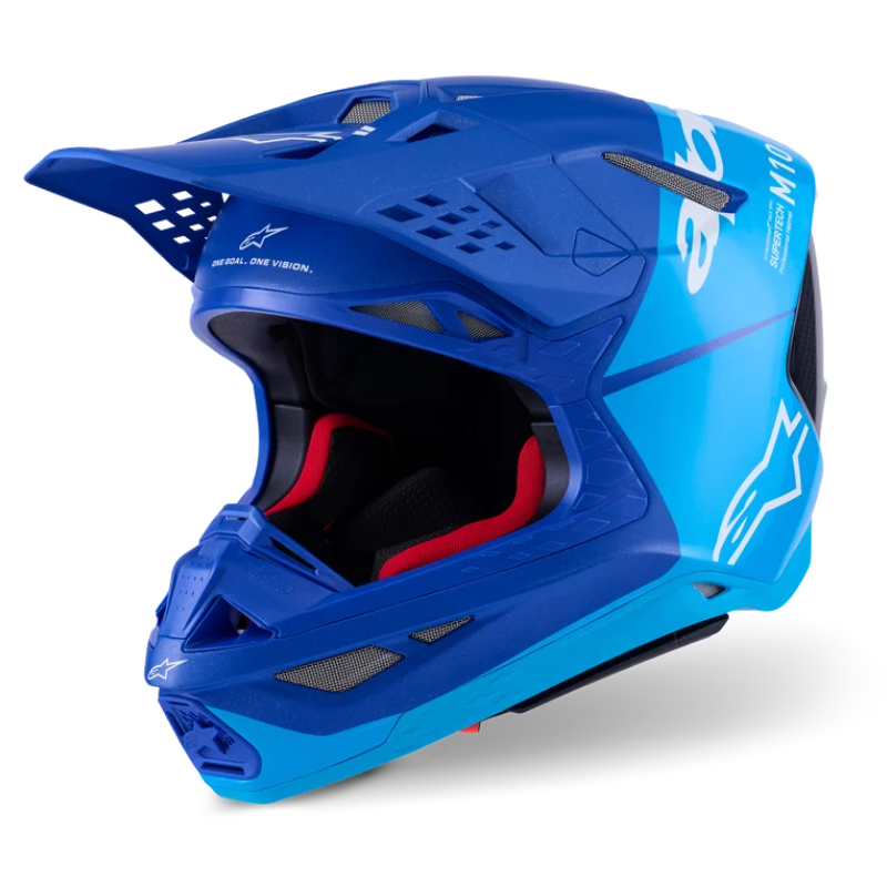 Supertech M10 Flood Met Blue/Med Blue/Black Carbon Matte & Glossy