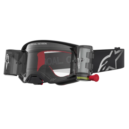 Alpinestars Supertech Firma Rolloff Goggles Black/Silver