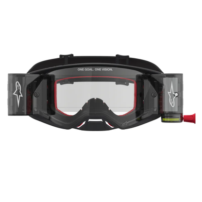 Alpinestars Supertech Firma Rolloff Goggles Black/Silver