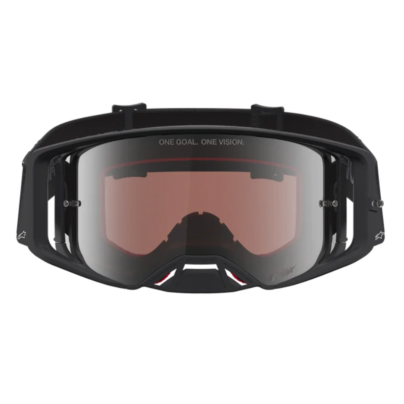 Alpinestars Supertech Vesta Goggles Matte Black/Silver/Mirror Silver
