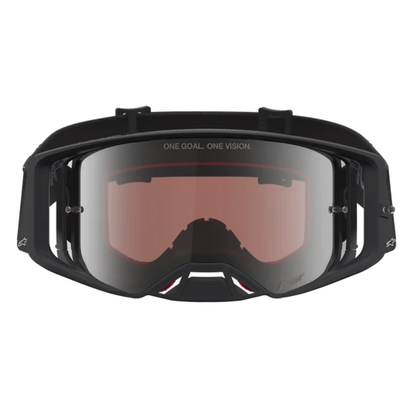 Alpinestars Supertech Vesta Goggles Matte Black/Silver/Mirror Silver