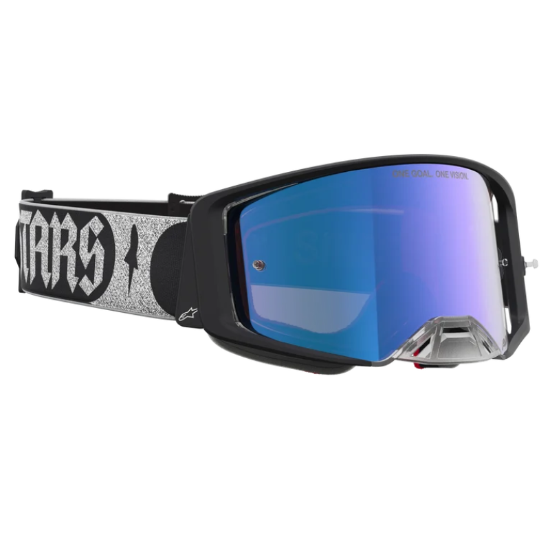 Alpinestars Supertech Atrox Goggles Black/Silver/Mirror Pink