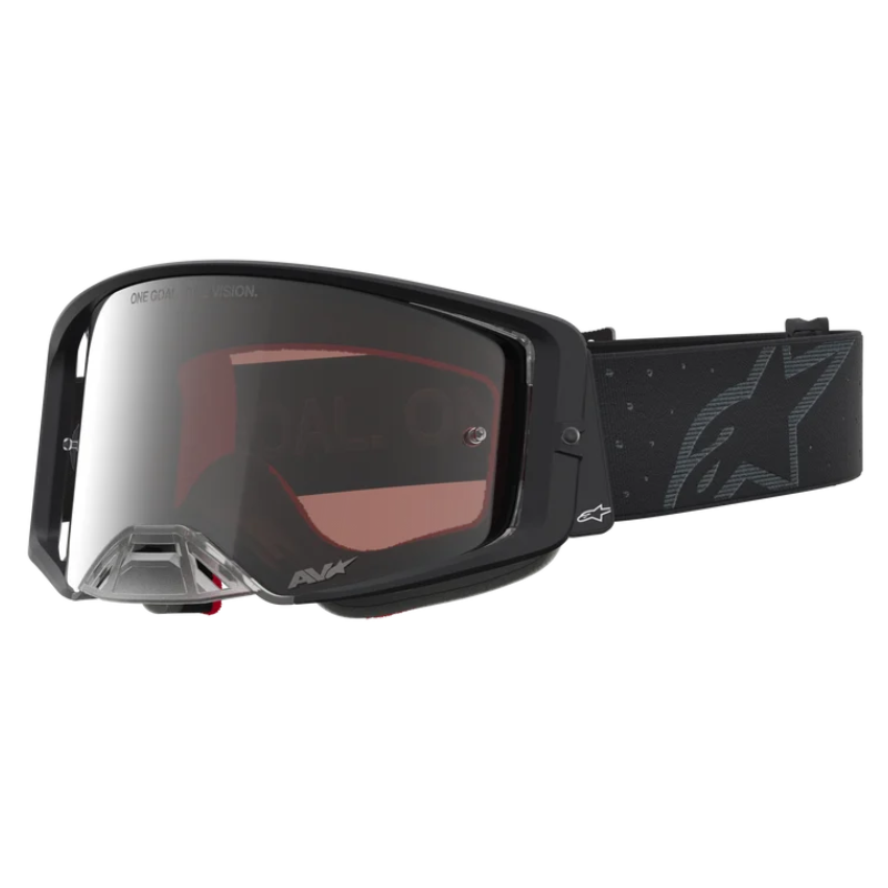 Alpinestars Supertech Cloak Goggles Black/Mirror Silver