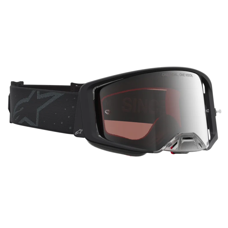 Alpinestars Supertech Cloak Goggles Black/Mirror Silver