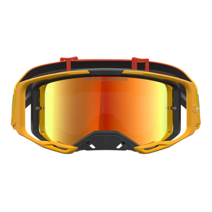 Alpinestars Vision 8 Amber Goggles Fire Red/Black/Mirror Red